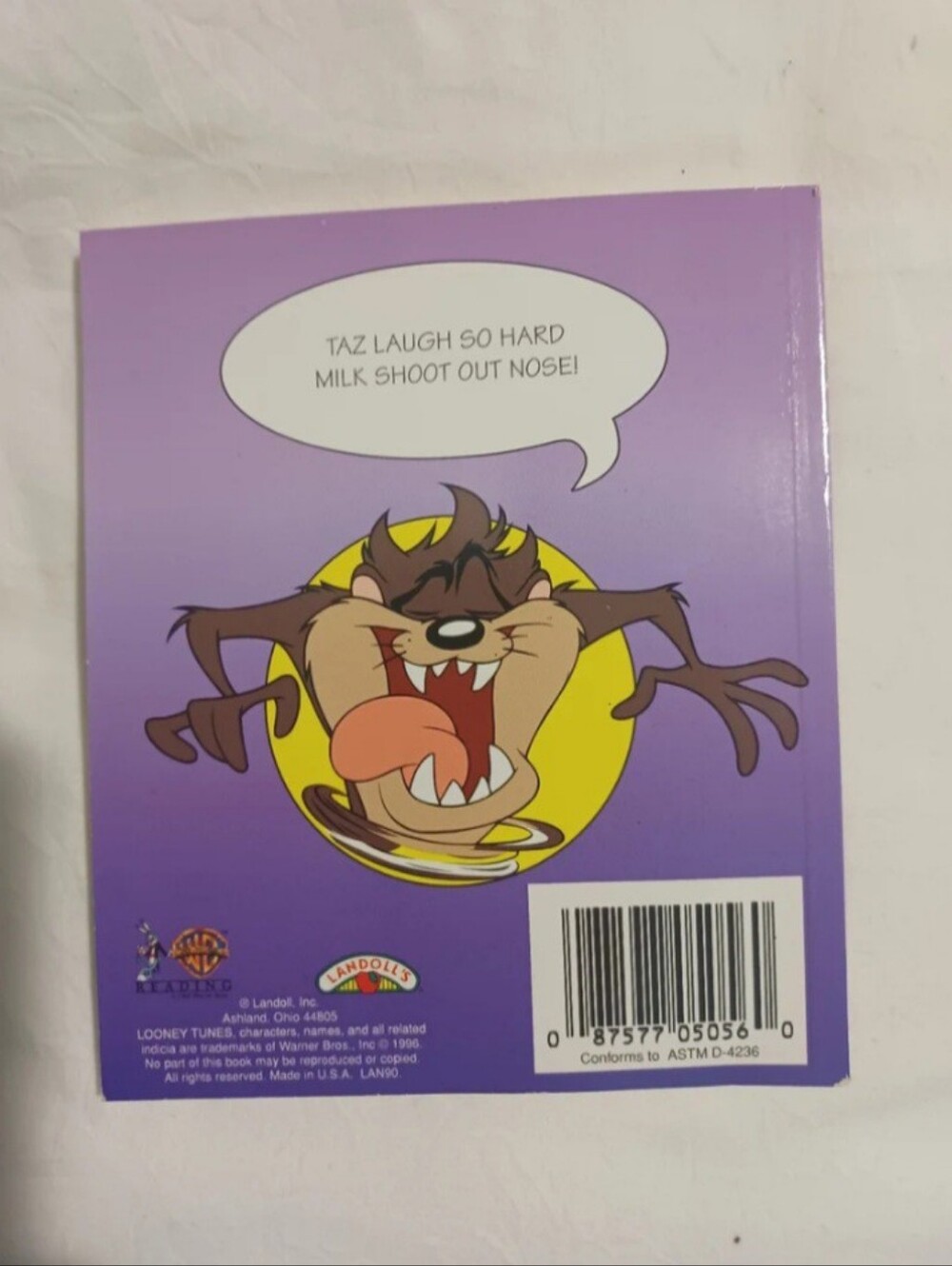 Vintage Looney tunes fun flip gross riddles book - Picture 2 of 10